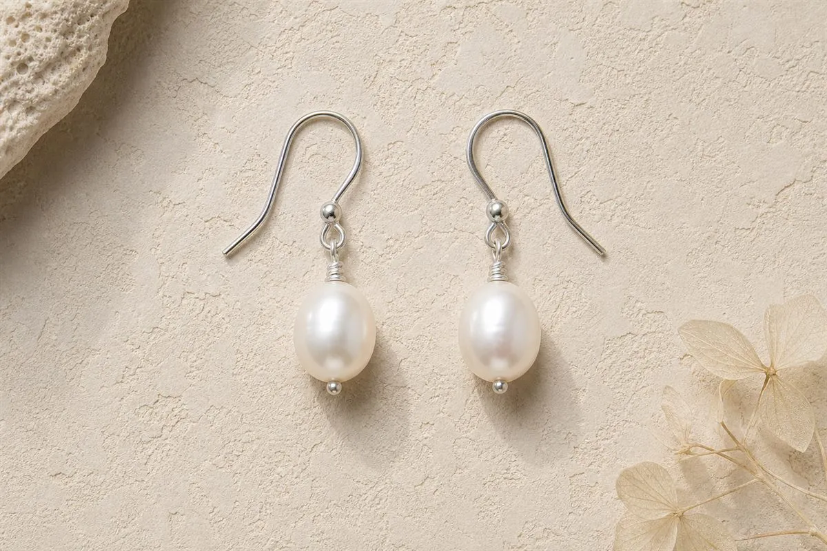 Boucles d'Oreilles Perles Muse