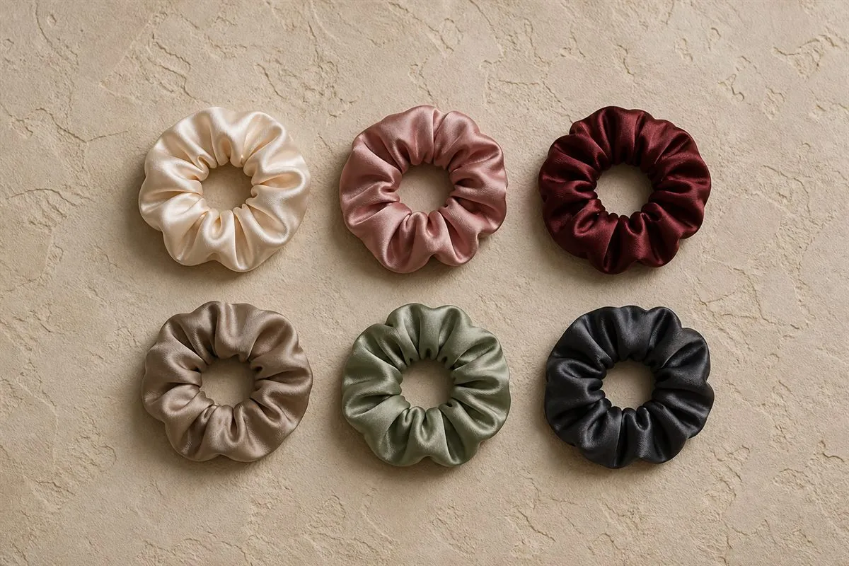 Édition Élastiques Satin (Lot de 6)