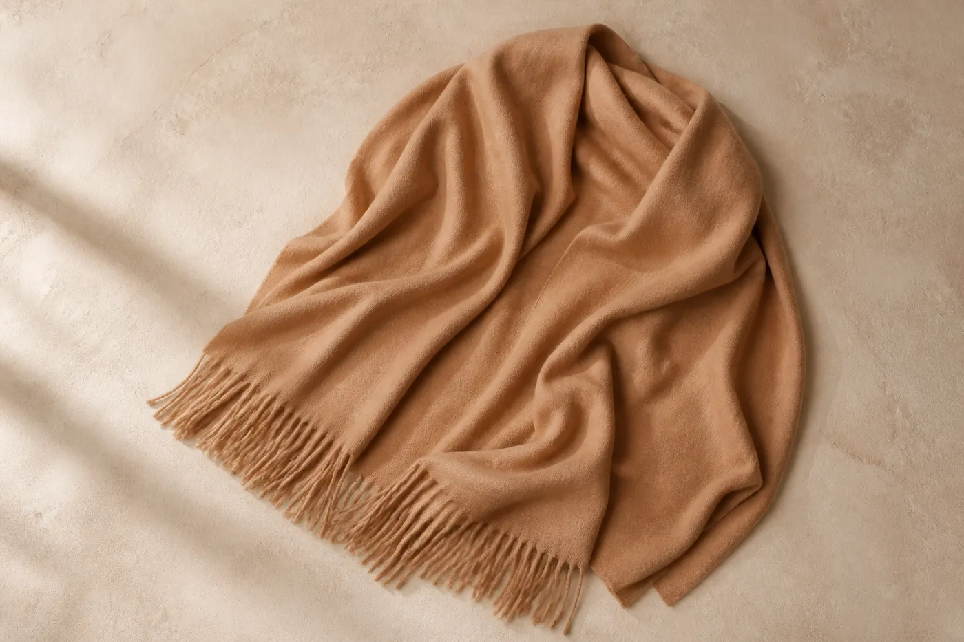 Étole Oversized Franges Édition Limitée