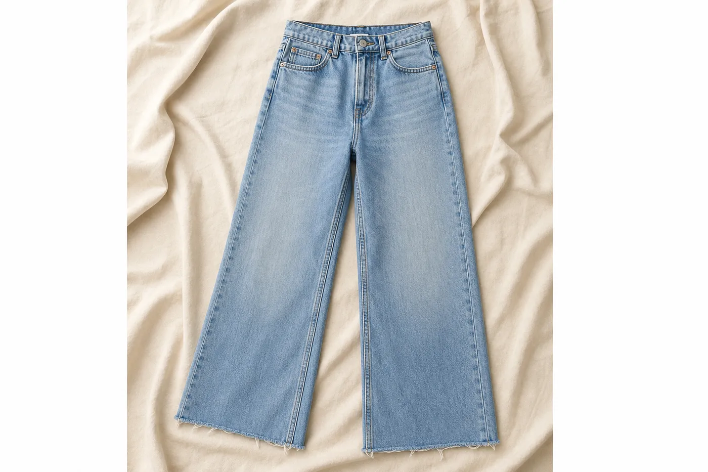 Jean Wide Leg Taille Haute N°03